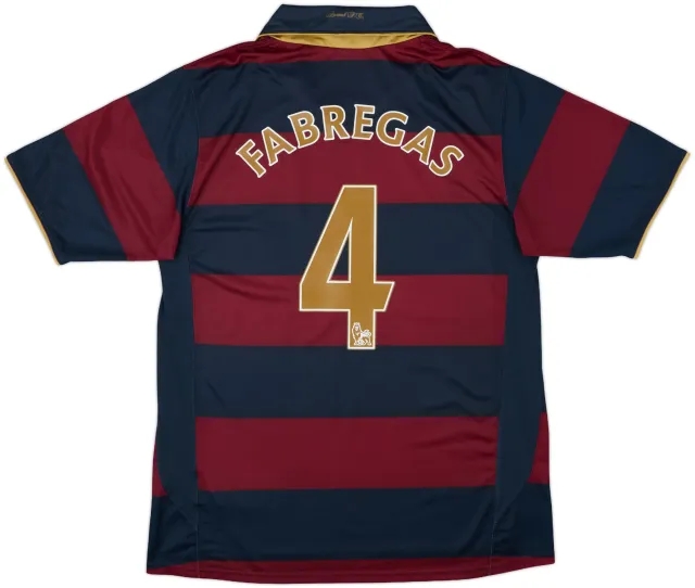 2007-08 Arsenal Third Shirt Fabregas #4 - 8/10 - (M)