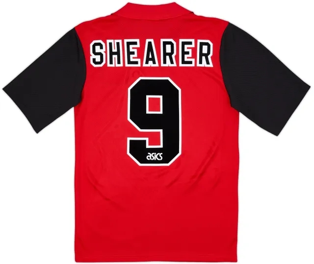 1995-96 Blackburn Away Shirt Shearer #9 - 10/10 - (S)