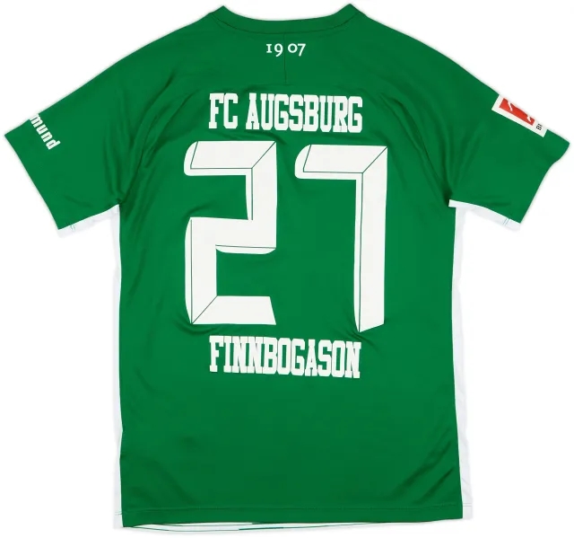 2018-19 Augsburg Away Shirt Finnbogason #27 - 8/10 - (M)