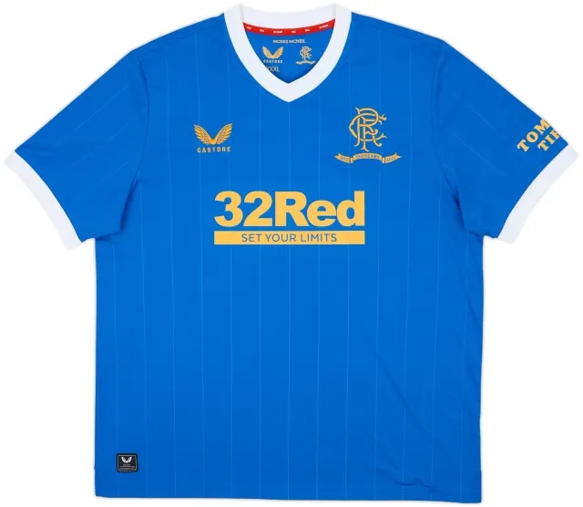 2021-22 Rangers Home Shirt - 10/10 - (3XL)
