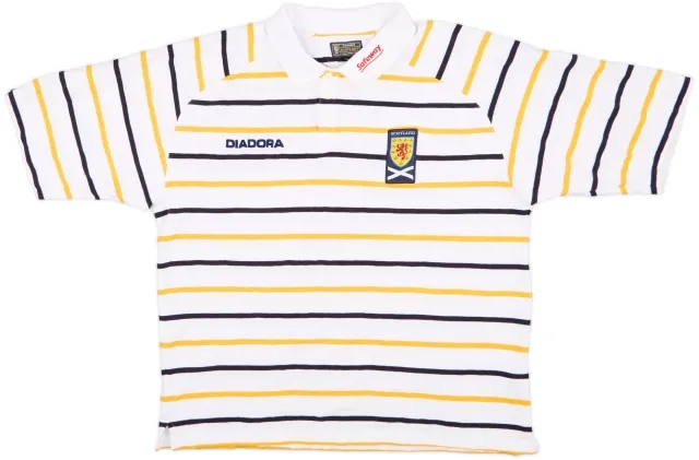 2004-05 Scotland Diadora Polo Shirt - 8/10 - (XXL)
