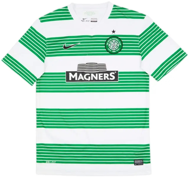 2013-15 Celtic Home Shirt - 5/10 - (M)