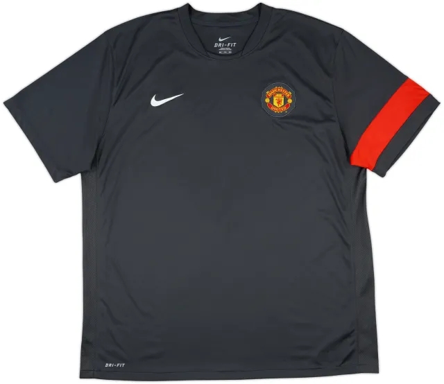2010-11 Manchester United Nike Training Shirt - 9/10 - (XXL)