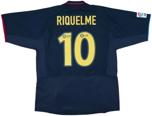2002-03 Barcelona Away Shirt Riquelme #10 - 10/10 - (L)