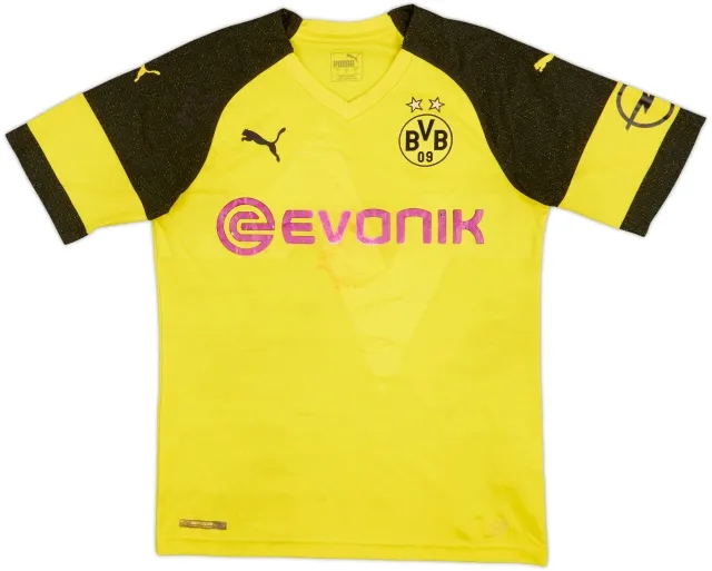 2018-19 Borussia Dortmund Home Shirt - 4/10 - (S)