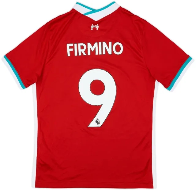 2020-21 Liverpool Home Shirt Firmino #9 - 6/10 - (M)