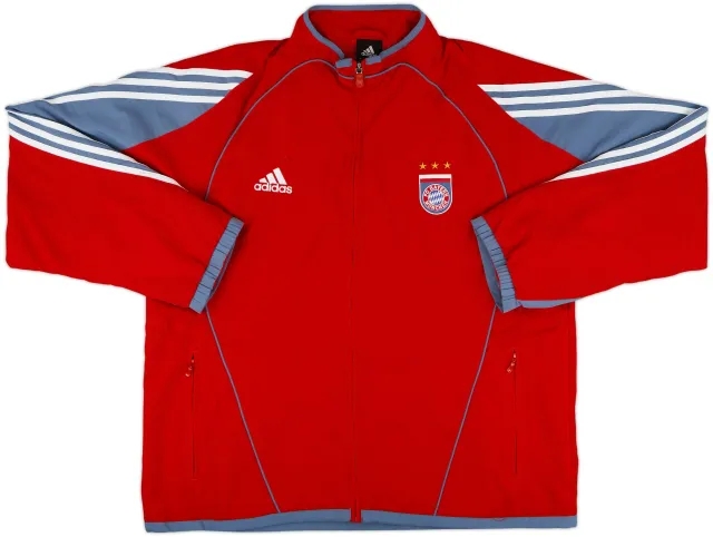 2005-06 Bayern Munich adidas Track Jacket - 10/10 - (XXL)