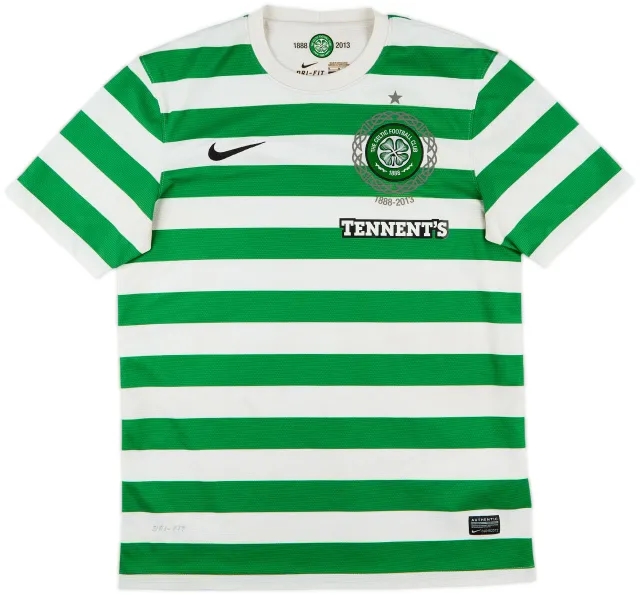 2012-13 Celtic '125th Anniversary' Home Shirt - 8/10 - (M)