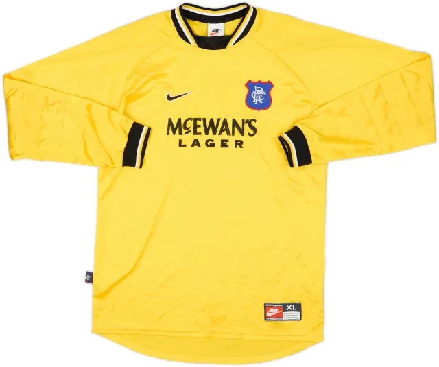 1997-99 Rangers GK Shirt - 7/10 - (XL.Boys)