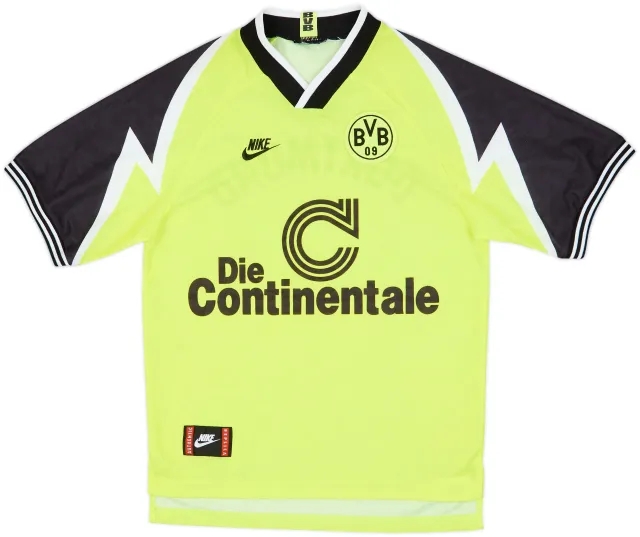 1995-96 Borussia Dortmund Home Shirt - 8/10 - (M)
