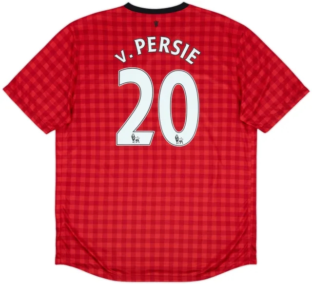 2012-13 Manchester United Home Shirt V.Persie #20 - 8/10 - (XL)