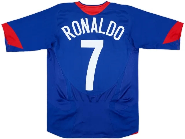 2005-06 Manchester United Away Shirt Ronaldo #7 - 6/10 - (XL.Boys)