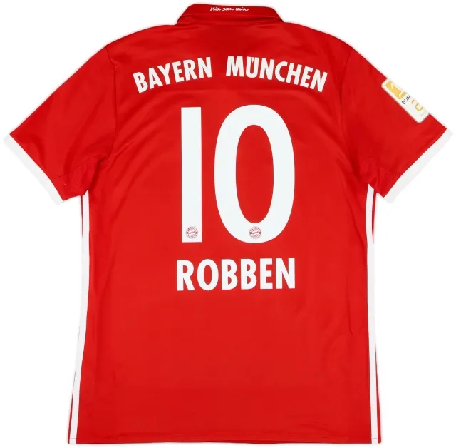 2016-17 Bayern Munich Home Shirt Robben #10 - 8/10 - (M)