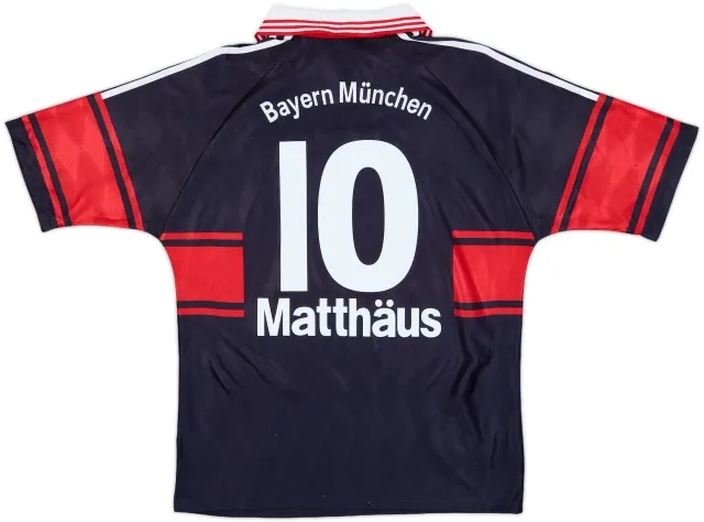 1997-99 Bayern Munich Home Shirt Matthaus #10 - 8/10 - (XL.Boys)