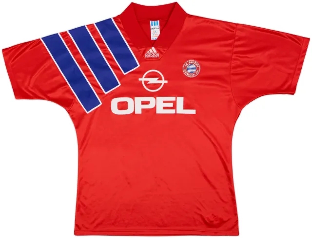 1991-93 Bayern Munich Home Shirt - 8/10 - (L)