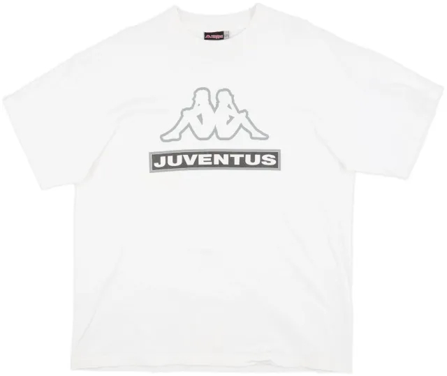 1998-99 Juventus Kappa Cotton Tee - 8/10 - (XL)