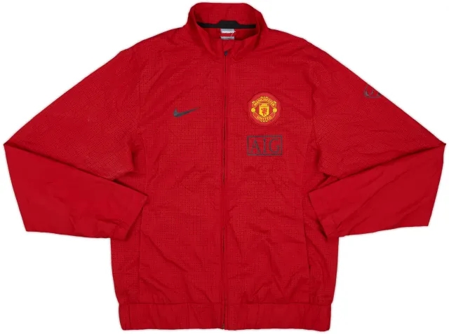 2009-10 Manchester United Nike Track Jacket - 8/10 - (M)