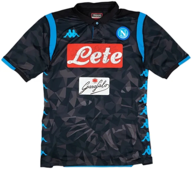 2018-19 Napoli Away Shirt - 4/10 - (L)