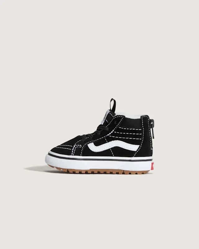Vans - Toddler Sk8-Hi Zip Water Resistant Shoes (1-4 Years), Black