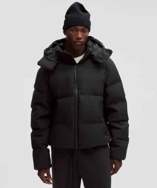 lululemon – Men's Always Down Puffer Jacket Tech Canvas – Color Black – Size Large