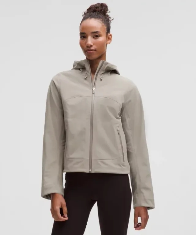 lululemon – Women's Cross Chill City-to-Trail Jacket – Color Grey/Khaki – Size Large