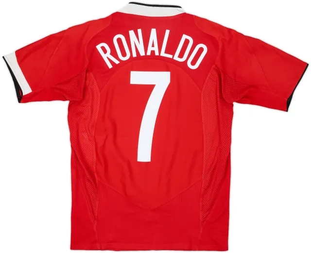 2004-06 Manchester United Home Shirt Ronaldo #7 - 6/10 - (S)