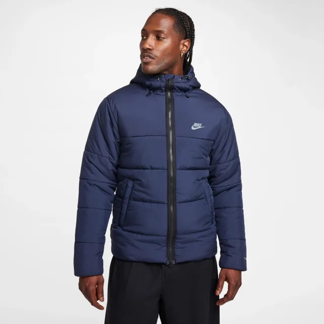 Nike Sportswear Men's Synthetic-Fill Jacket - Blue - Polyester
