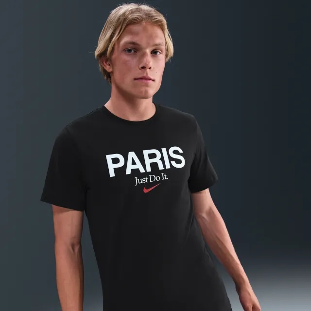 Nike Sportswear Men's T-Shirt - Black - Cotton