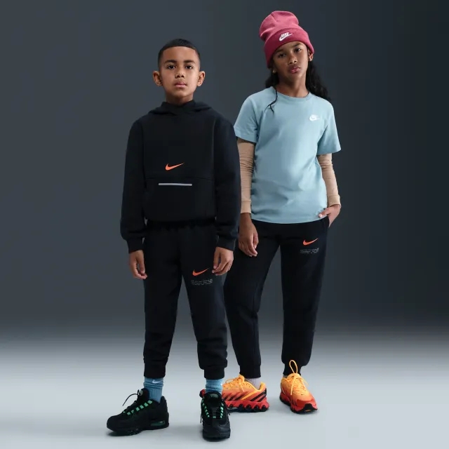Nike Sportswear Club Fleece Older Kids' Joggers - Black - Cotton/Polyester