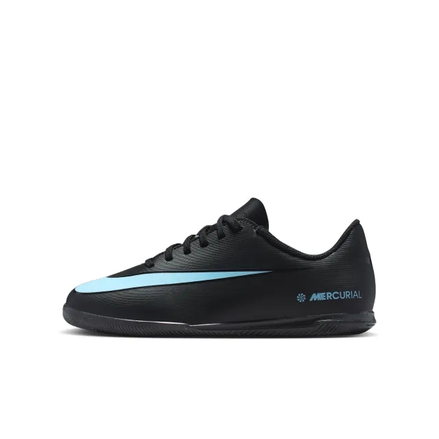 Nike Jr. Mercurial Vapor 16 Club Younger/Older Kids' Indoor Court Low-Top Football Shoes - Black