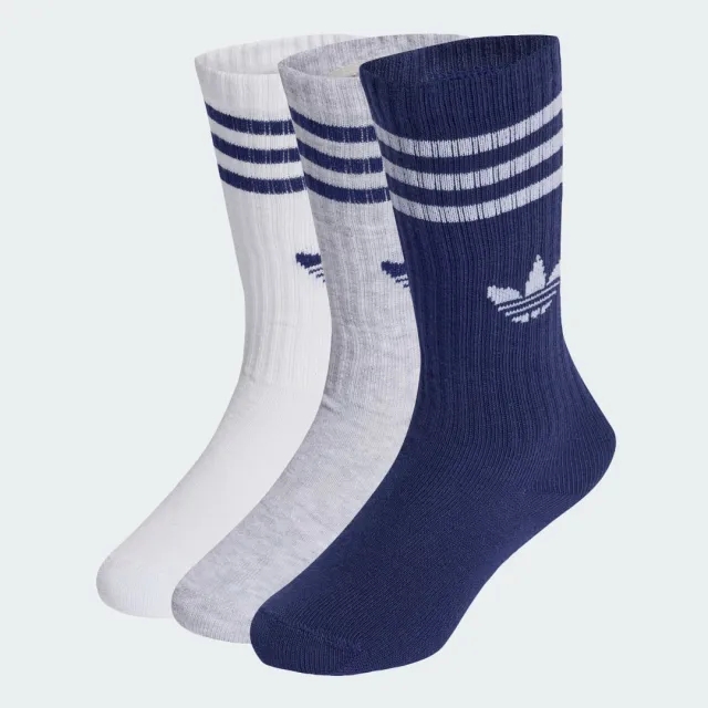 adidas 3-Stripes Crew Socks 6 Pairs Kids