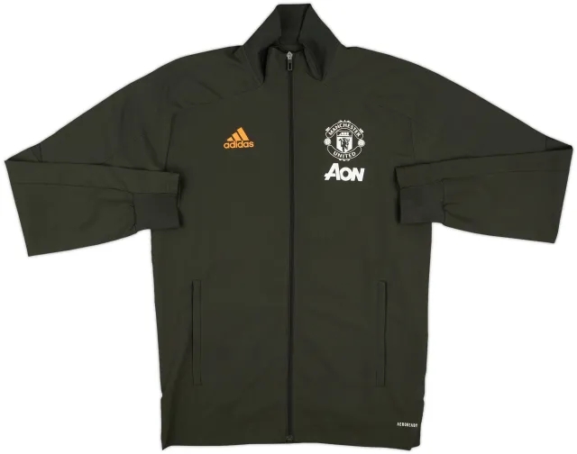 2020-21 Manchester United adidas Track Jacket - 10/10 - (S)