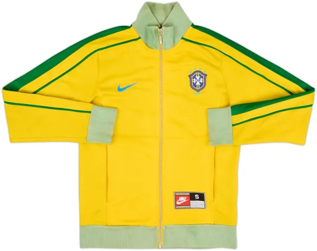2008-09 Brazil Nike Retro Track Jacket - 5/10 - (S)