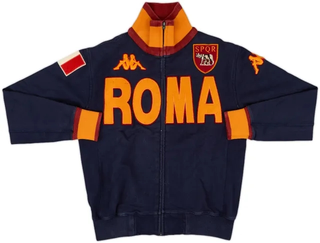 2008-09 Roma Kappa Track Jacket - 7/10 - (XS)