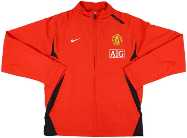 2007-08 Manchester United Nike Track Jacket - 10/10 - (M)