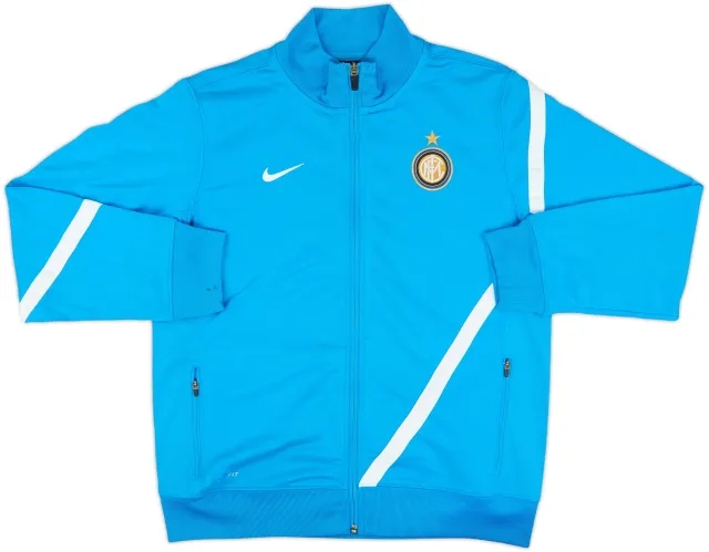 2011-12 Inter Milan Nike Track Jacket - 9/10 - (L.Boys)