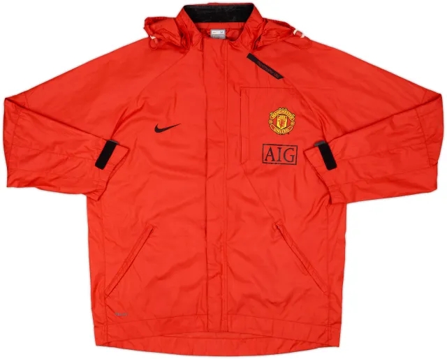 2007-08 Manchester United Nike Rain Jacket - 8/10 - (M)