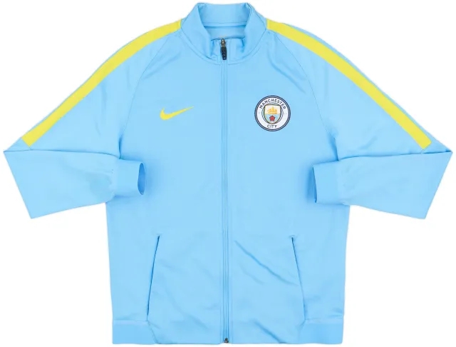 2016-17 Manchester City Nike Track Jacket - 8/10 - (M)