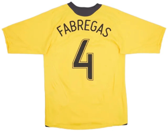 2005-06 Arsenal Away Shirt Fabregas #4 - 8/10 - (S)