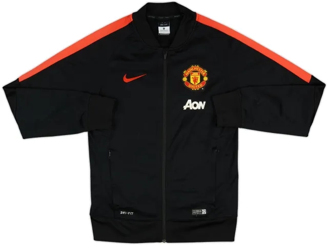 2014-15 Manchester United Nike Track Jacket - 8/10 - (S)