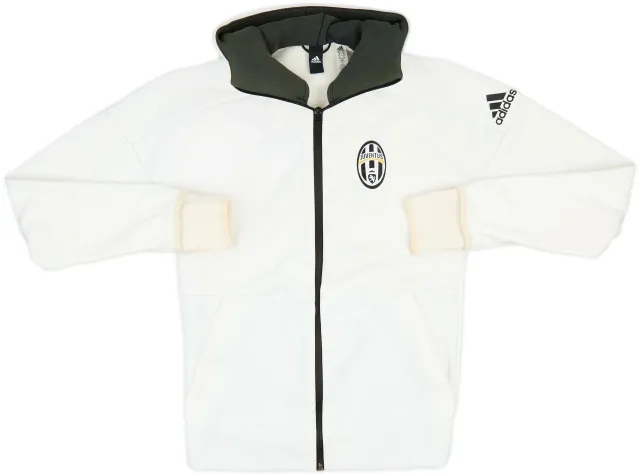 2016-17 Juventus adidas Hooded Track Jacket - 6/10 - (XS)