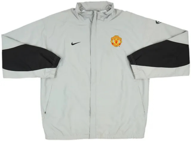 2003-04 Manchester United Nike Track Jacket - 8/10 - (M)