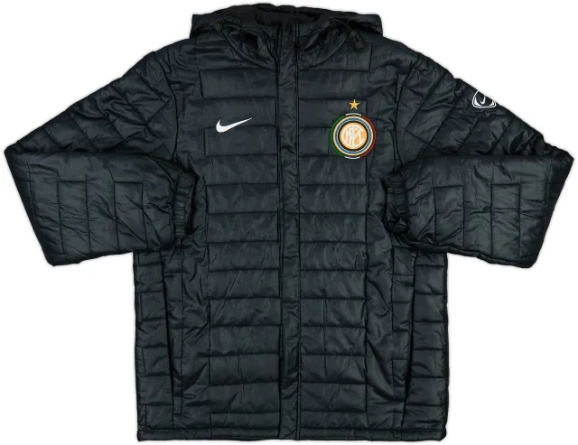 2009-10 Inter Milan Nike Padded Bench Coat - 10/10 - (M)