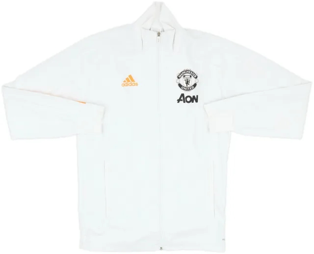 2020-21 Manchester United adidas Track Jacket - 7/10 - (S)