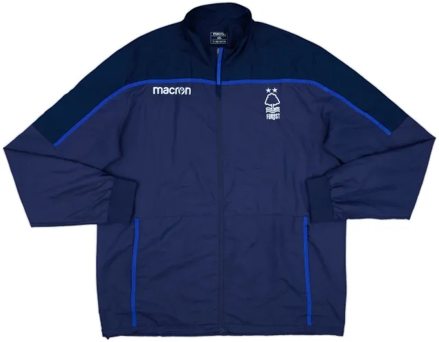2018-19 Nottingham Forest Macron Track Jacket - 8/10 - (4XL)