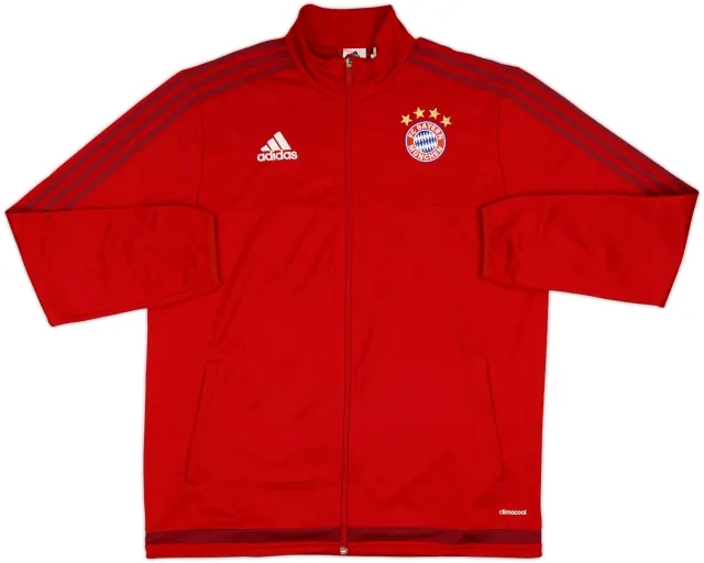 2016-17 Bayern Munich adidas Track Jacket - 7/10 - (L)