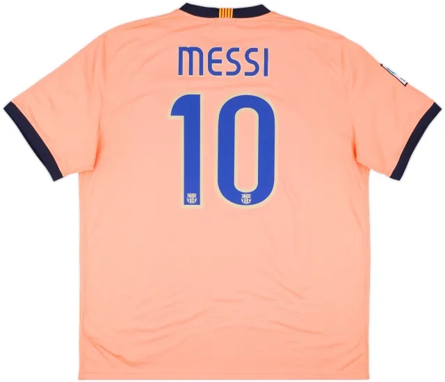 2009-10 Barcelona Away Shirt Messi #10 - 7/10 - (XXL)