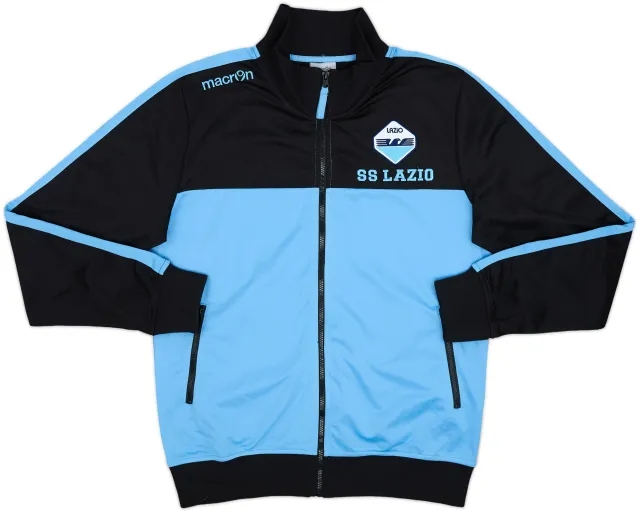 2017-18 Lazio Macron Track Jacket - 9/10 - (XL)