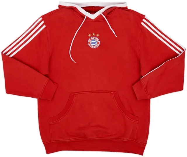 2006-07 Bayern Munich adidas Hooded Sweat Top - 8/10 - (S)