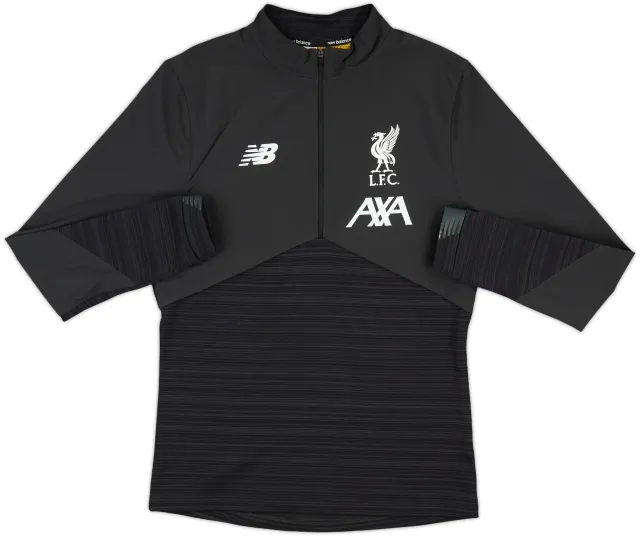 2019-20 Liverpool New Balance 1/4 Zip Drill Top - 8/10 - (S)